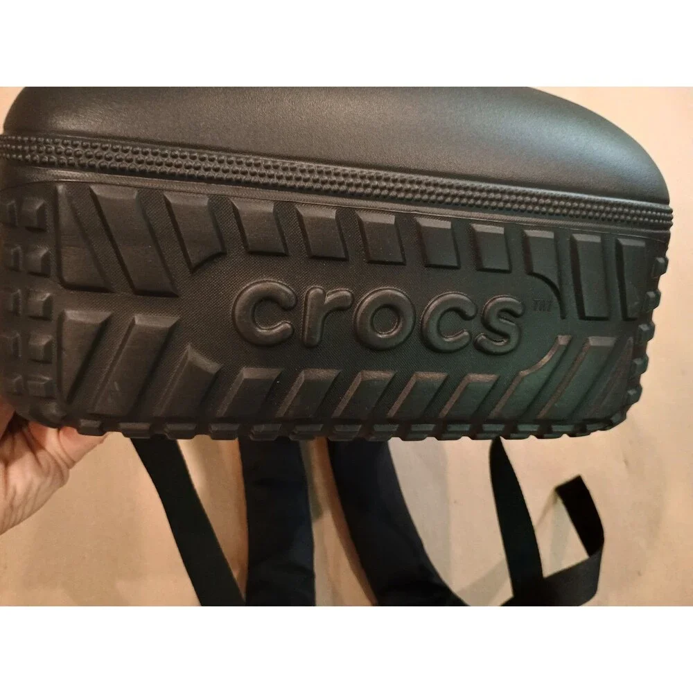 Crocs Classic Unisex Backpack - Black NWT - Holes For Jibbitz